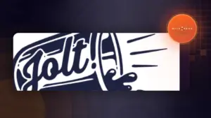 Logo of the Jolt! 2025 conference featuring a dynamic design with the word "Jolt!" and an energetic burst, representing the 53rd Annual FPA NorCal Conference organized by Milemarker.